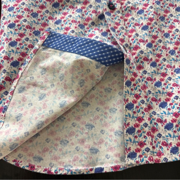 Robert Graham Mens Floral Pattern Long Sleeve Button Down | Size L - Picture 10 of 10